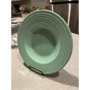 Fiesta Fiestaware Sea Mist Green Large 12" Rimmed Pasta Bowl 90s